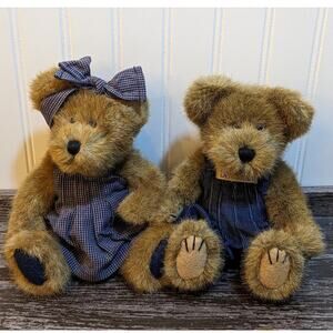 Boyd's Bears Collectable George Berriman and Sally Quignappel Jointed/Movable